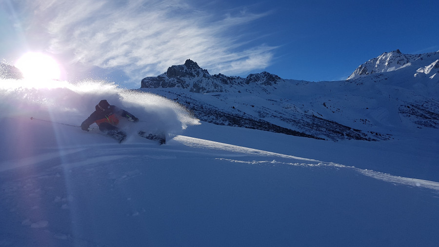 Accès station La Plagne