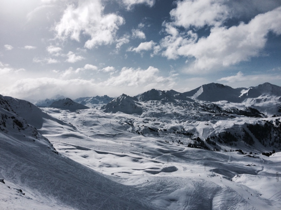 Plan des pistes La Plagne